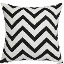 Cotton Sofa Pillow for Home Decoration Chevron Cushion